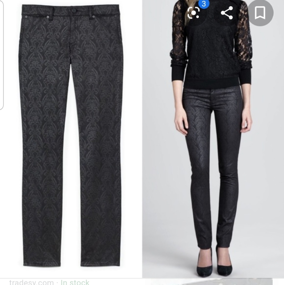 Tory Burch Honour Flat Front Skinny